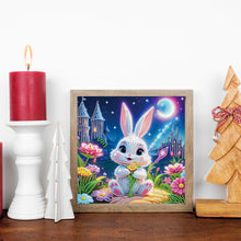 Load image into Gallery viewer, Cartoon Rabbit 30*30CM(Canvas) Partial Special Shaped Drill Diamond Painting
