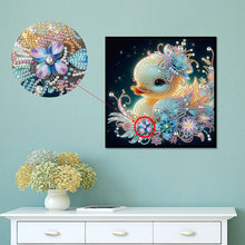 Load image into Gallery viewer, Cartoon Duck 30*30CM(Canvas) Partial Special Shaped Drill Diamond Painting
