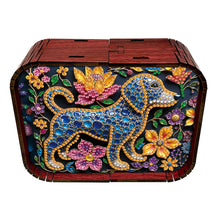 Load image into Gallery viewer, 1pc Gem Puppy Handmade Wooden Music Box Diamond Painting Art Kit Birthday Gift
