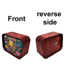 Load image into Gallery viewer, 1pc Golden Lion Handmade Wooden Music Box Diamond Painting Art Kit Birthday Gift

