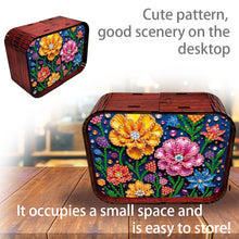 Load image into Gallery viewer, 1pc Flower Handmade Wooden Music Box Diamond Painting Art Kit Birthday Gift
