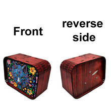 Load image into Gallery viewer, 1pc Gem Wolf Handmade Wooden Music Box Diamond Painting Art Kit Birthday Gift
