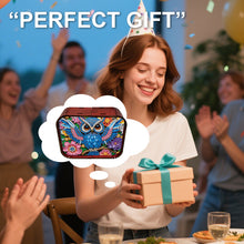 Load image into Gallery viewer, 1pc Owl Handmade Wooden Music Box Diamond Painting Art Kit Birthday Gift
