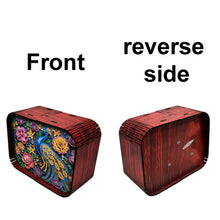 Load image into Gallery viewer, 1pc Peacock Handmade Wooden Music Box Diamond Painting Art Kit Birthday Gift
