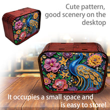 Load image into Gallery viewer, 1pc Peacock Handmade Wooden Music Box Diamond Painting Art Kit Birthday Gift
