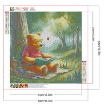Load image into Gallery viewer, Winnie The Pooh 40*40CM(Canvas) Full Round Drill Diamond Painting
