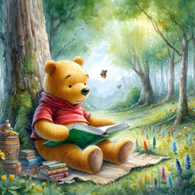 Load image into Gallery viewer, Winnie The Pooh 40*40CM(Canvas) Full Round Drill Diamond Painting
