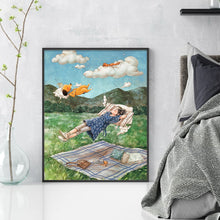 Load image into Gallery viewer, Forest Girl - 45*55CM 14CT Stamped Cross Stitch
