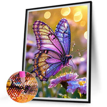 Load image into Gallery viewer, Butterfly 30*40CM(Canvas) Full Round Drill Diamond Painting
