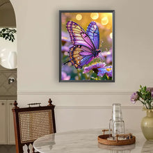 Load image into Gallery viewer, Butterfly 30*40CM(Canvas) Full Round Drill Diamond Painting
