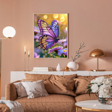 Load image into Gallery viewer, Butterfly 30*40CM(Canvas) Full Round Drill Diamond Painting
