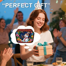 Load image into Gallery viewer, 1pc Snowman Wooden Music Box Diamond Painting Art Kit Unique Gift for Christmas
