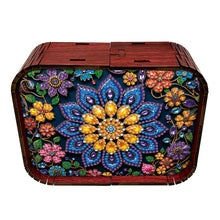 Load image into Gallery viewer, 1pc Mandala Wooden Music Box Diamond Painting Art Kit Unique Gift for Christmas

