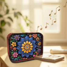 Load image into Gallery viewer, 1pc Mandala Wooden Music Box Diamond Painting Art Kit Unique Gift for Christmas
