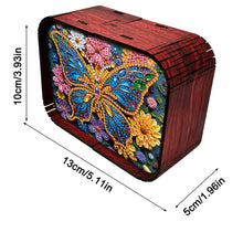 Load image into Gallery viewer, 1pc Butterfly Wooden Music Box Diamond Painting Art Kit Gift for Christmas
