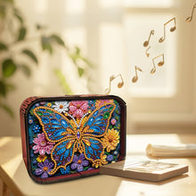 Load image into Gallery viewer, 1pc Butterfly Wooden Music Box Diamond Painting Art Kit Gift for Christmas
