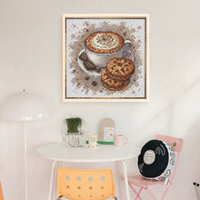 Load image into Gallery viewer, Coffee Cookies - 23*23CM  Stamped Cross Stitch（Fairy Brand）
