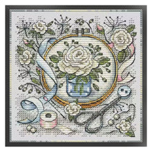 Load image into Gallery viewer, Embroidery Frame - 23*23CM  Stamped Cross Stitch£¨Fairy Brand£©
