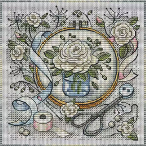 Embroidery Frame - 23*23CM  Stamped Cross Stitch（Fairy Brand）