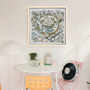 Embroidery Frame - 23*23CM  Stamped Cross Stitch（Fairy Brand）