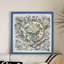 Load image into Gallery viewer, Embroidery Frame - 23*23CM  Stamped Cross Stitch（Fairy Brand）
