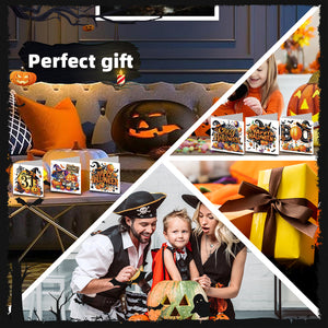 6PCS DIY Diamond Art Greeting Cards Congratulations Cards  Gifts (Halloween)