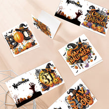 Load image into Gallery viewer, 6PCS DIY Diamond Art Greeting Cards Congratulations Cards  Gifts (Halloween)
