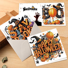 Load image into Gallery viewer, 6PCS DIY Diamond Art Greeting Cards Congratulations Cards  Gifts (Halloween)
