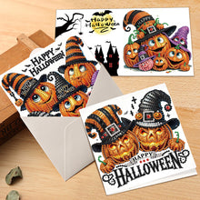 Load image into Gallery viewer, 6PCS DIY Diamond Art Greeting Cards Congratulations Cards  Gifts (Halloween)
