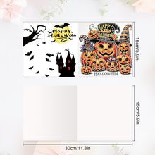 Load image into Gallery viewer, 6PCS DIY Diamond Art Greeting Cards Congratulations Cards  Gifts (Halloween)
