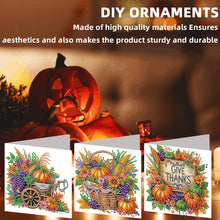 Load image into Gallery viewer, 6PCS DIY Diamond Art Greeting Cards Congratulations Cards  Gifts (Halloween)

