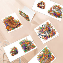 Load image into Gallery viewer, 6PCS DIY Diamond Art Greeting Cards Congratulations Cards  Gifts (Halloween)
