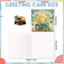 Load image into Gallery viewer, 6PCS DIY Diamond Art Greeting Cards Congratulations Cards  Gifts (Birthday)

