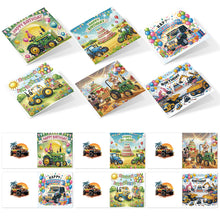 Load image into Gallery viewer, 6PCS DIY Diamond Art Greeting Cards Congratulations Cards  Gifts (Birthday)
