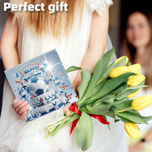 Load image into Gallery viewer, 6PCS DIY Diamond Art Greeting Cards Congratulations Cards  Gifts (Football)
