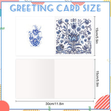 Load image into Gallery viewer, 6PCS DIY Diamond Art Greeting Cards Congratulations Cards  Gifts (Porcelain)
