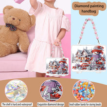 Load image into Gallery viewer, DIY Diamond Painting Bead Storage Handbag Rhinestones Jewelry Case (Snowman)
