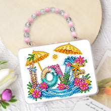 Load image into Gallery viewer, DIY Diamond Painting Bead Storage Handbag Rhinestones Jewelry Case (Love)
