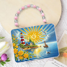 Load image into Gallery viewer, DIY Diamond Painting Bead Storage Handbag Rhinestones Jewelry Case (Lighthouse)
