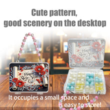 Load image into Gallery viewer, DIY Diamond Painting Bead Storage Handbag Rhinestones Jewelry Case (New Year)
