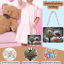Load image into Gallery viewer, DIY Diamond Painting Bead Storage Handbag Rhinestones Jewelry Case (Cardinal)
