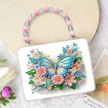 Load image into Gallery viewer, DIY Diamond Painting Bead Storage Handbag Rhinestones Jewelry Case (Butterfly)
