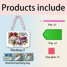 Load image into Gallery viewer, DIY Diamond Painting Bead Storage Handbag Rhinestones Jewelry Case (Globes)
