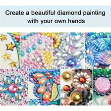 Load image into Gallery viewer, DIY Diamond Painting Bead Storage Handbag Rhinestones Jewelry Case (Globes)
