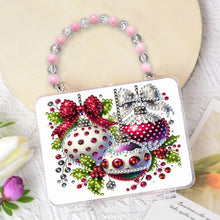 Load image into Gallery viewer, DIY Diamond Painting Bead Storage Handbag Rhinestones Jewelry Case (Globes)
