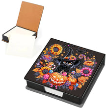 Load image into Gallery viewer, 5D DIY PU Diamond Art Note Box with 160 Sheets Paper Mosaic Kit (Halloween)
