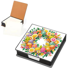 Load image into Gallery viewer, 5D DIY PU Diamond Art Note Box with 160 Sheets Paper Memo Pad Holder (Fruit)
