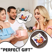 Load image into Gallery viewer, Halloween 5D DIY PU Diamond Art Note Box with 160 Sheets Paper Memo Pad Holder (Skull)

