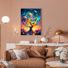 Load image into Gallery viewer, Butterfly Tree Of Life 30*40CM(Canvas) Full Round Drill Diamond Painting
