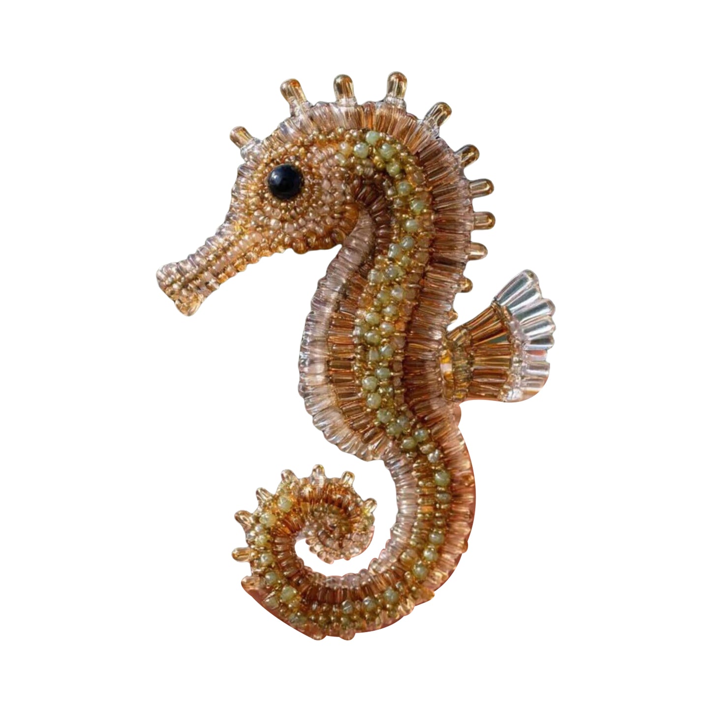 Seahorse Ocean Animals DIY Beaded Embroidery Kits (Only Material Package)